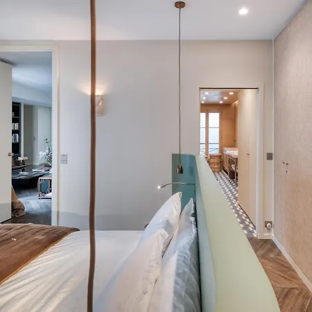80m2 Center Of Paris, Absolute Calm Apartament *