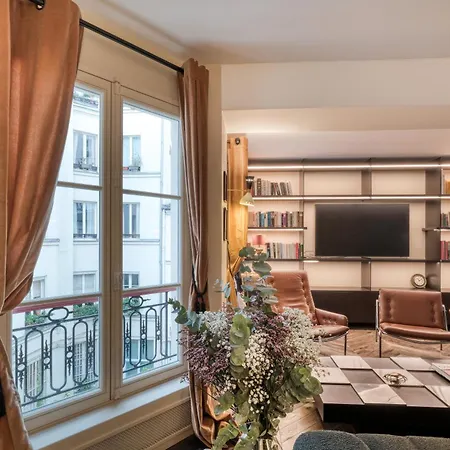 Apartament 80m2 Center Of Paris, Absolute Calm Paryż